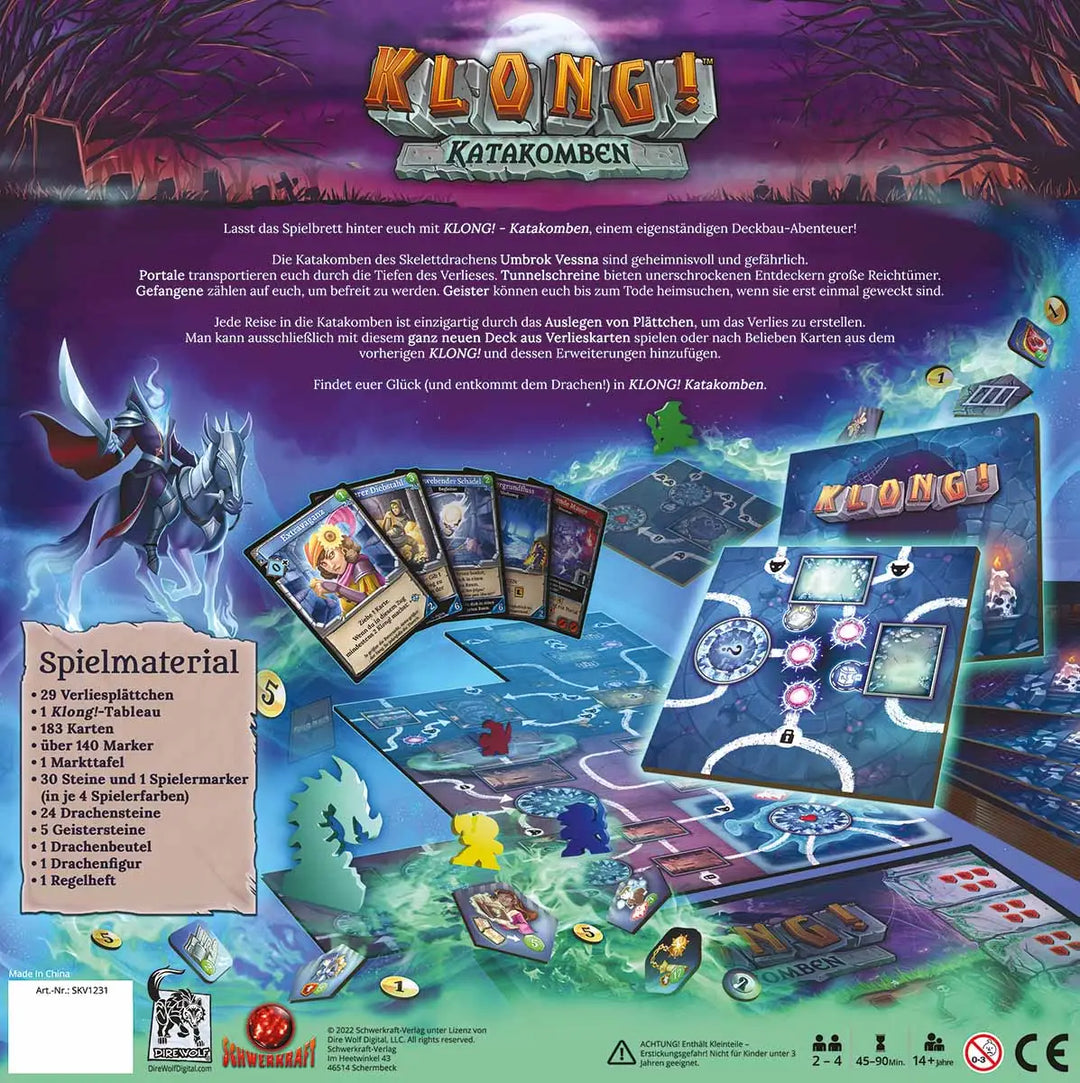 Klong!: Katakomben (DE) - Schwerkraft-Verlag - Board Games