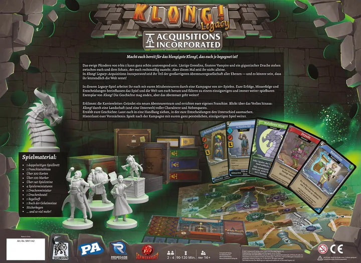 Klong!: Legacy (DE) - Schwerkraft-Verlag - Board Games
