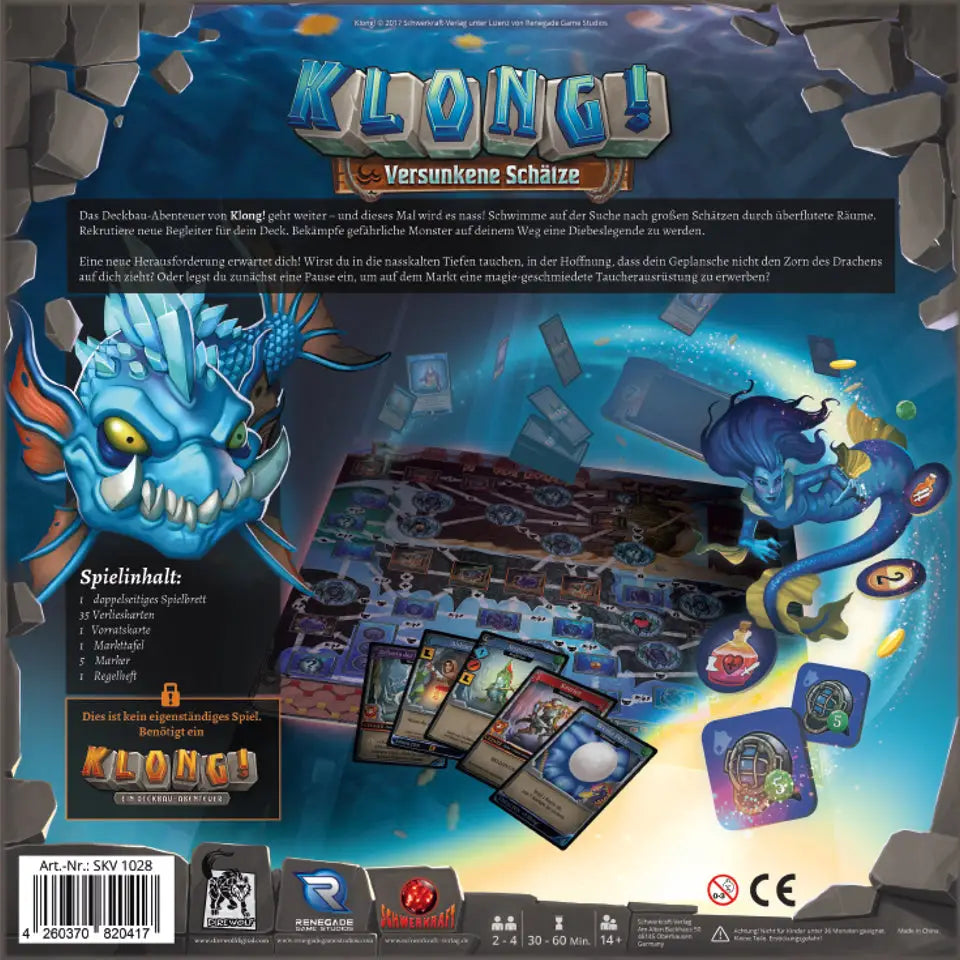 Klong!: Versunkene Schätze (DE) - Schwerkraft-Verlag - Board Games