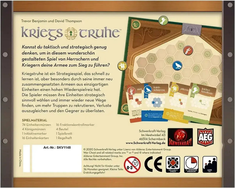 Kriegstruhe (DE) - Schwerkraft-Verlag - Board Games