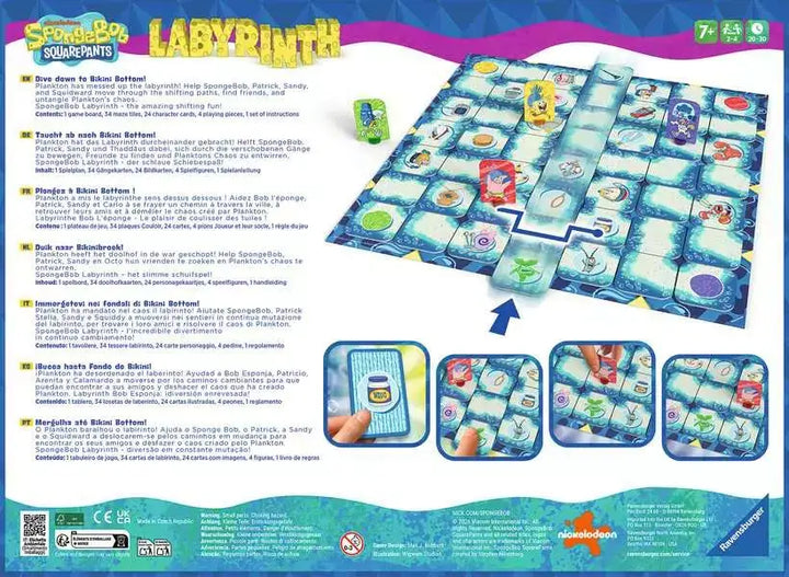 Labyrinth: Sponge Bob (DE) - Ravensburger - Board Games