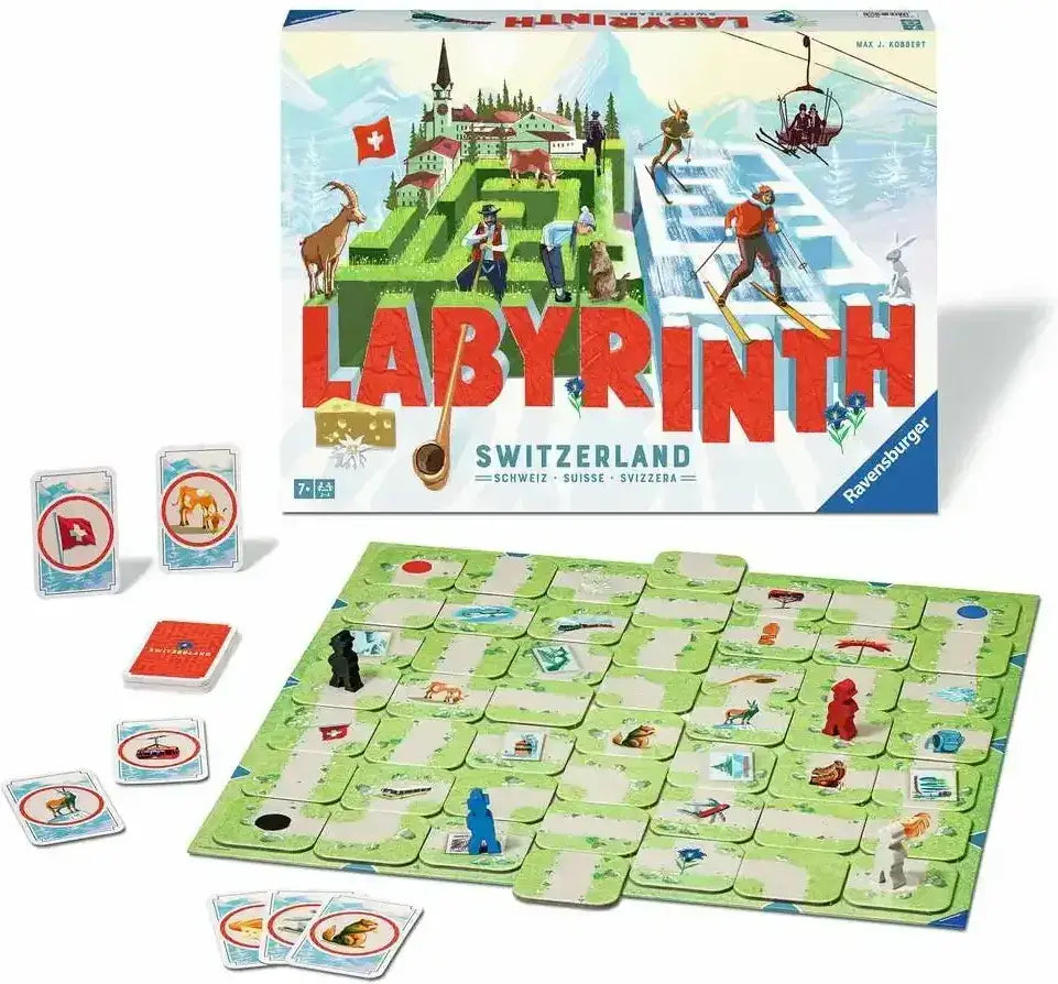 Labyrinth: Swiss Edition (DE/FR/IT) - Ravensburger - Board Games