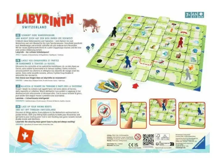 Labyrinth: Swiss Edition (DE/FR/IT) - Ravensburger - Board Games