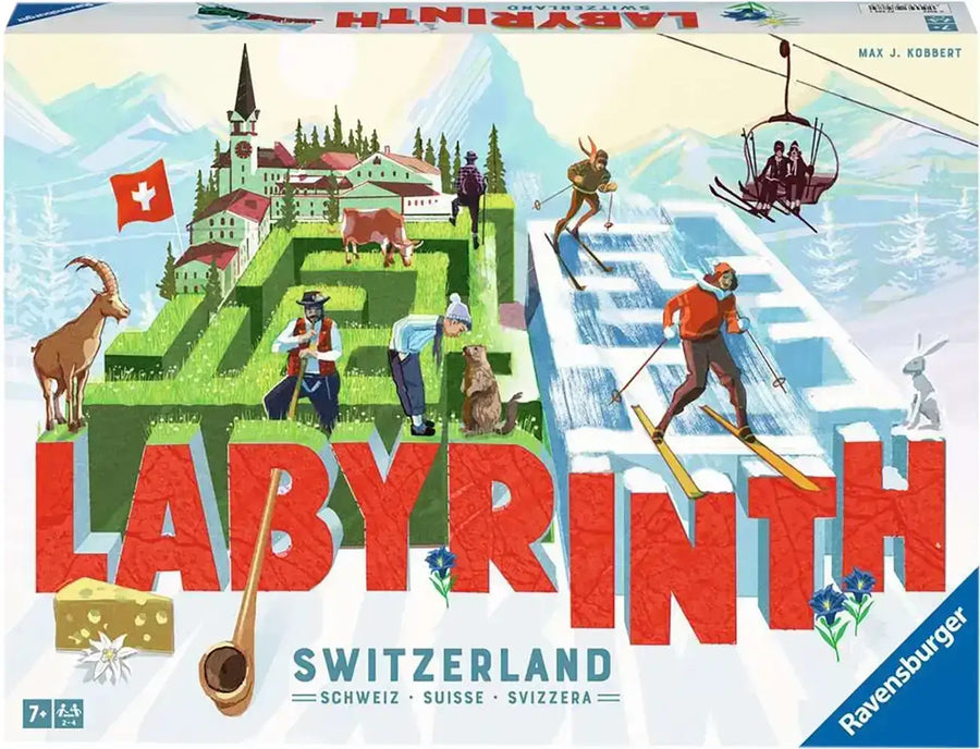 Labyrinth: Swiss Edition (DE/FR/IT) - Ravensburger - Board Games