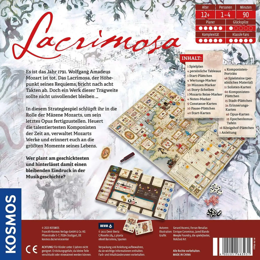 Lacrimosa (DE) - KOSMOS - Board Games