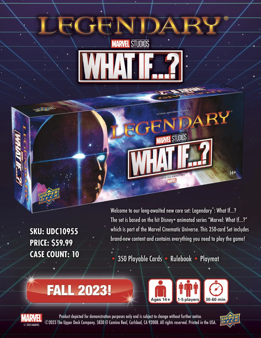Legendary: A Marvel Deck Building Game - What If? Core Set (EN) - Upper Deck - Board Games