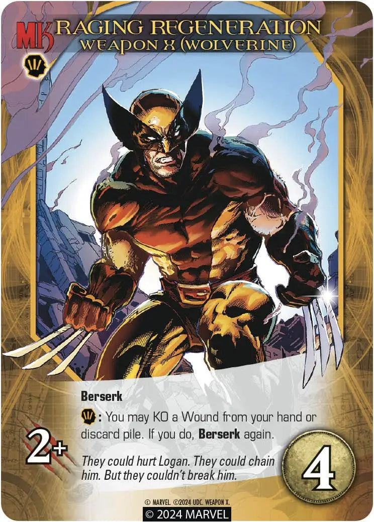 Legendary: A Marvel Deck Building Game - Weapon X (EN) - Upper Deck - Board Games