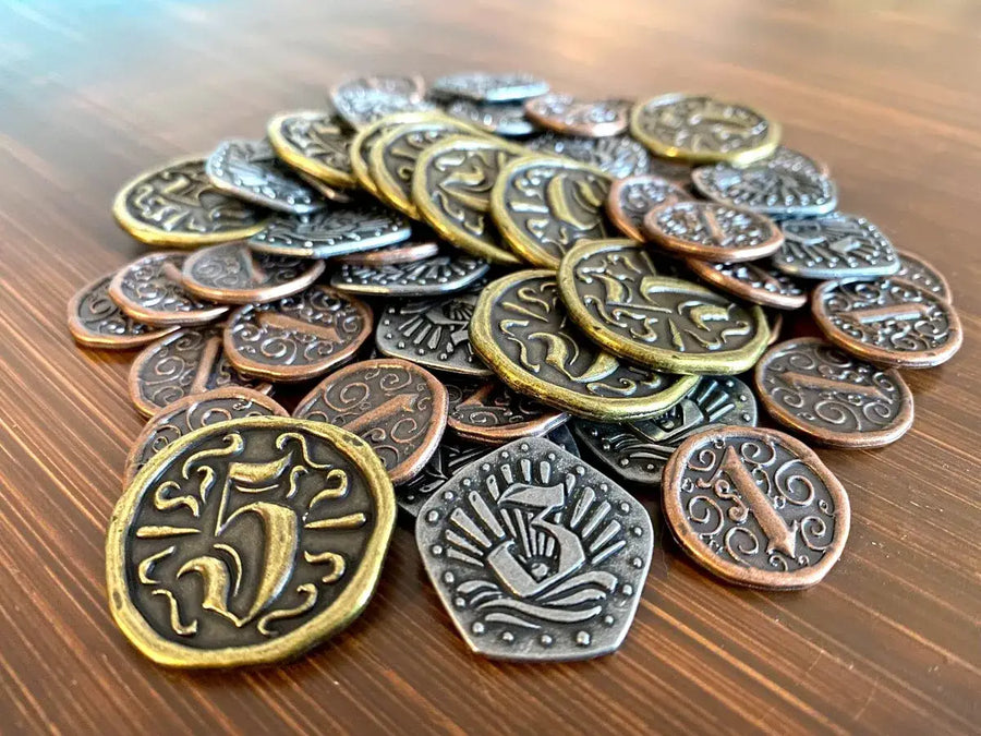 Libertalia: Winds of Galecrest – Metal Doubloon Coins - Stonemaier Games