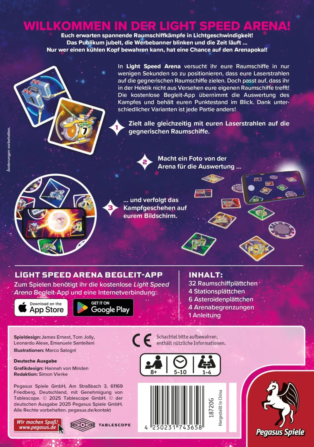 Light Speed Arena (DE) - Pegasus Spiele - Board Games