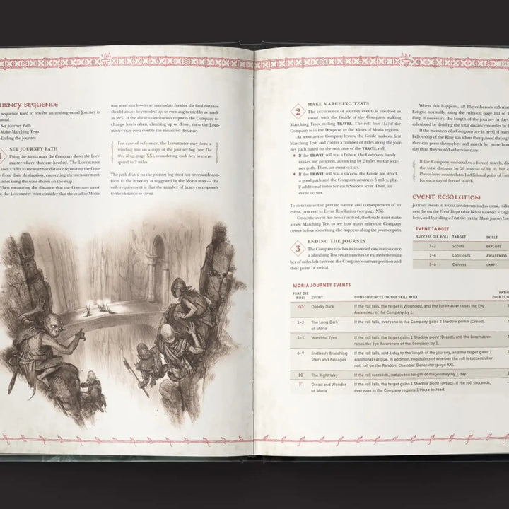 Lord of the Rings RPG: 5E - Moria - Shadow of Khazad-Dum (EN) - Free League Publishing - Roleplaying Games