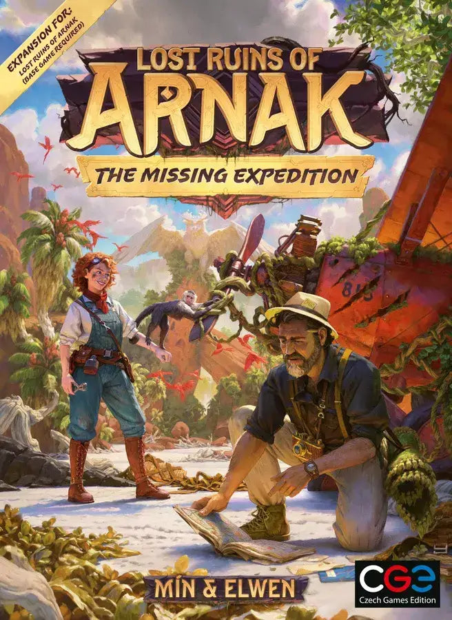 Die verlorenen Ruinen von Arnak: Die verschollene Expedition (DE) - Czech Games Edition - Board Games