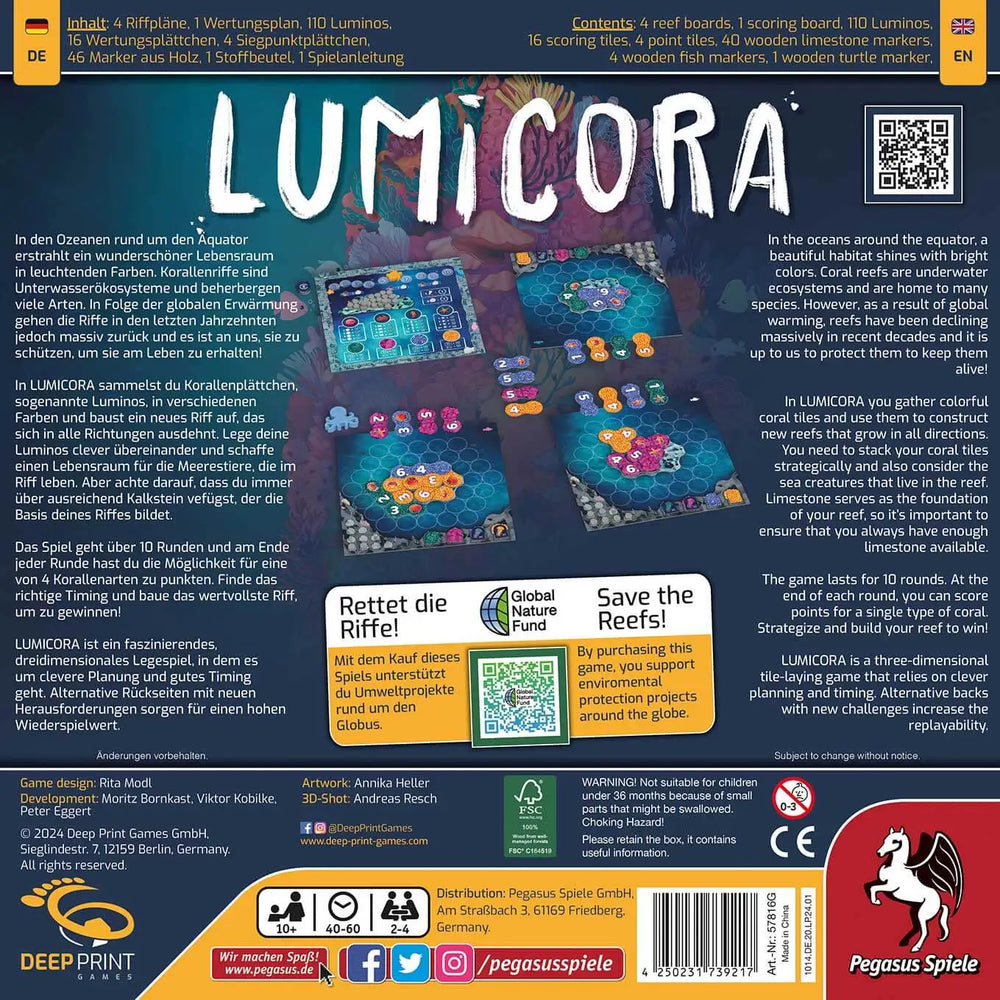 Lumicora (DE/EN) - Deep Print Games - Board Games