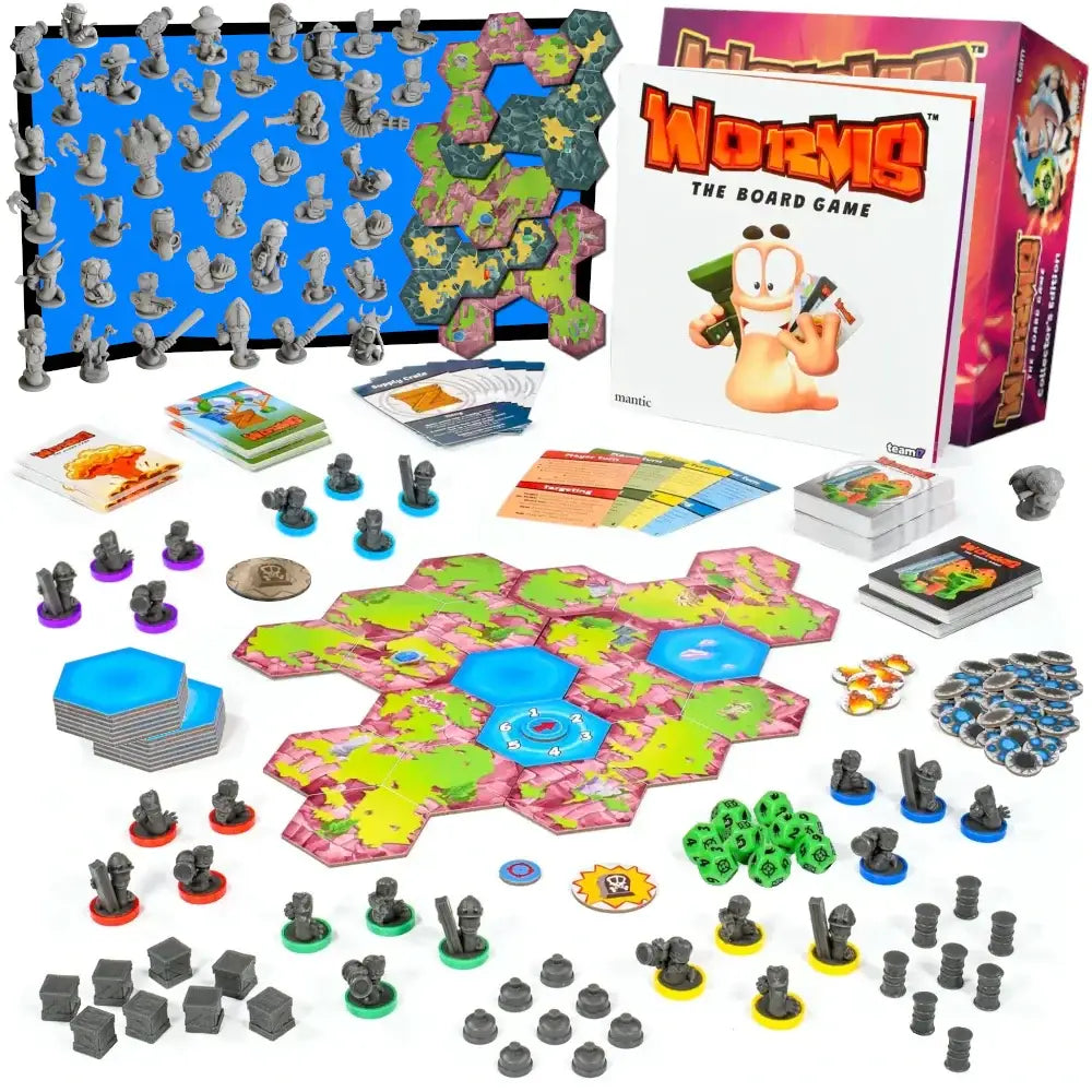 Worms: The Board Game - Collectors Edition (EN) - Mantic Games - Board Games