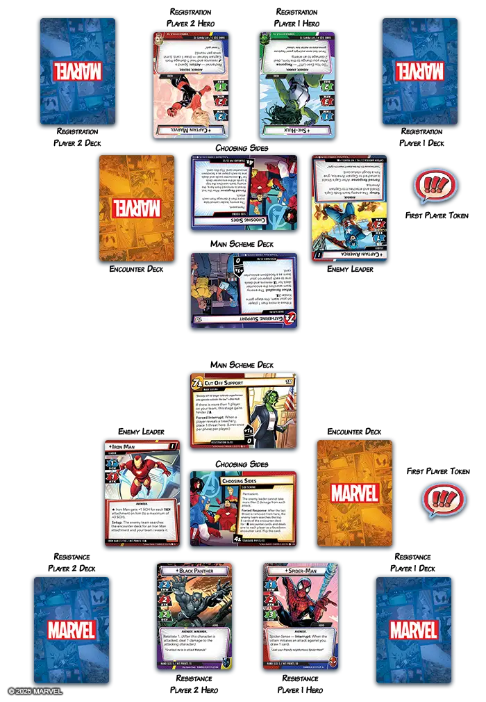 Marvel Champions: Das Kartenspiel - Civil War (DE) - FFG - Board Games