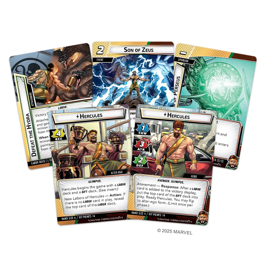 Marvel Champions: Hercules (EN) - Fantasy Flight Games - Card Games