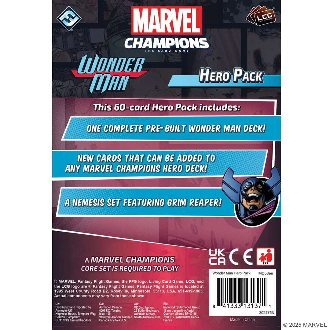 Marvel Champions: Wonder Man (EN) - Fantasy Flight Games - Card Games