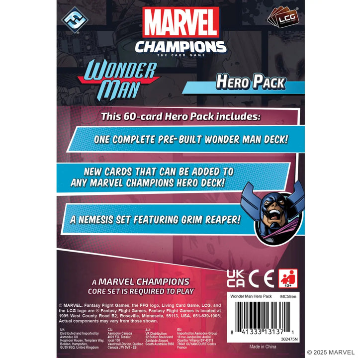 Marvel Champions: Wonder Man (EN) - Fantasy Flight Games - Card Games