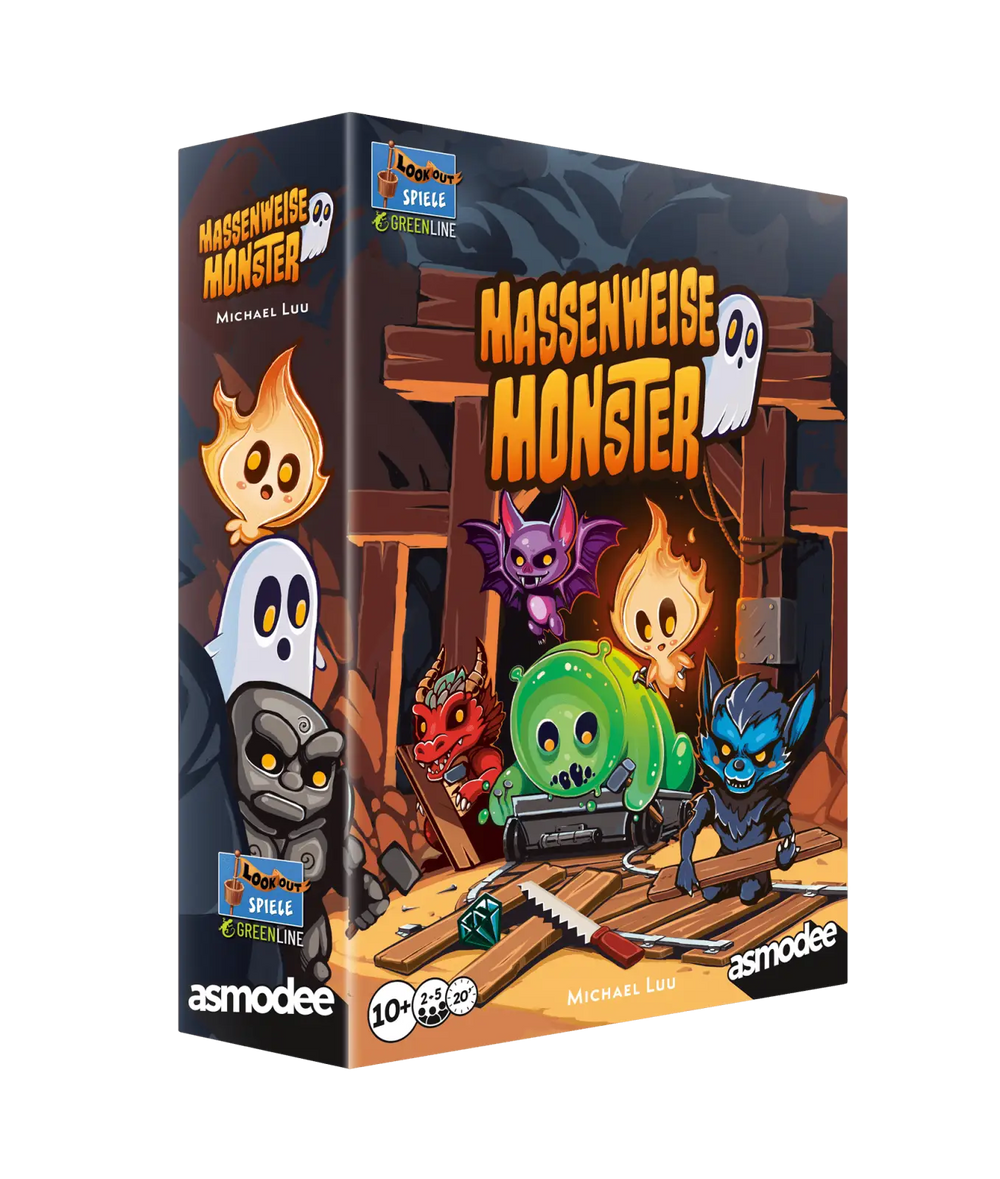 Massenweise Monster (DE) - Lookout Games - Board Games