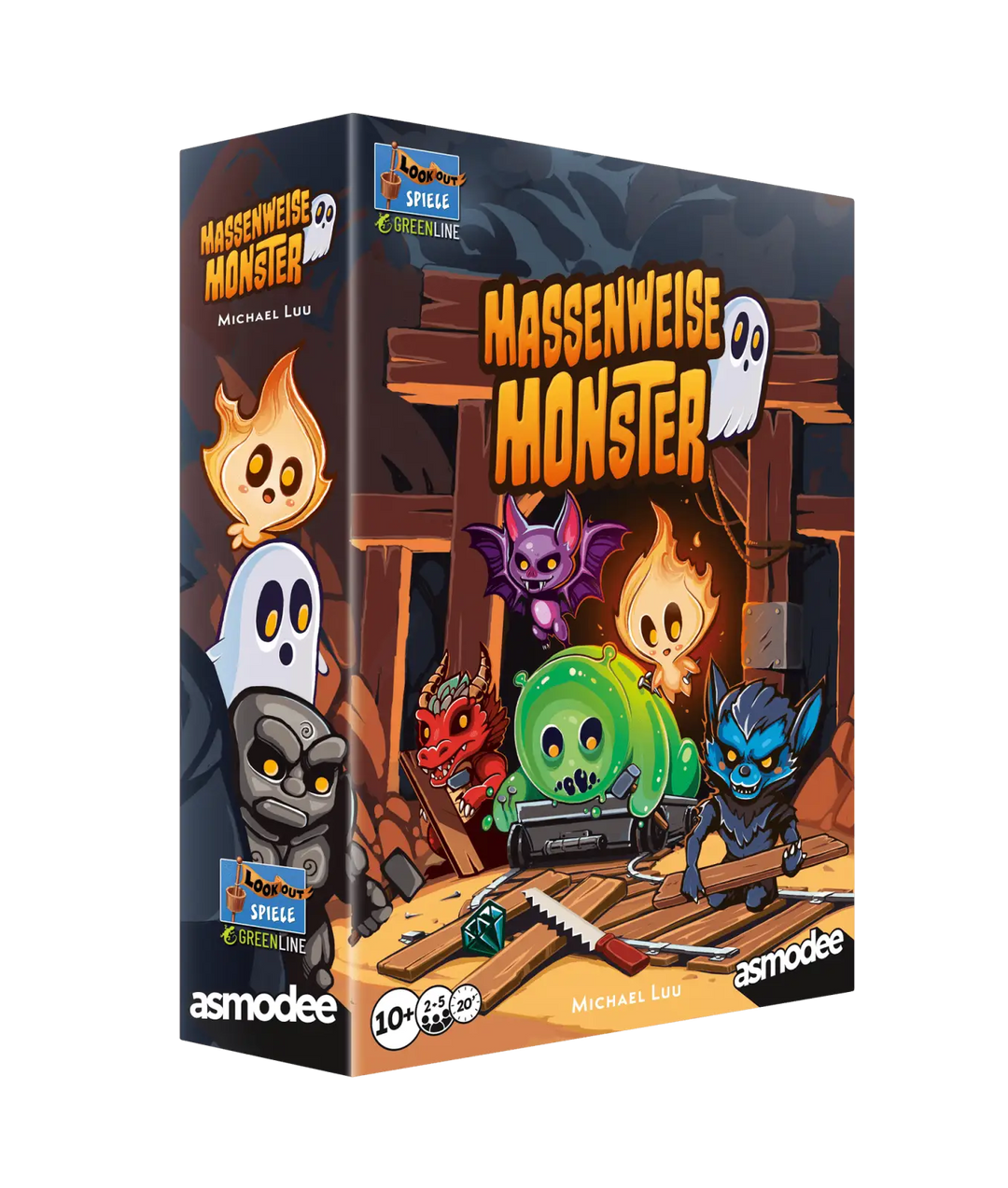 Massenweise Monster (DE) - Lookout Games - Board Games
