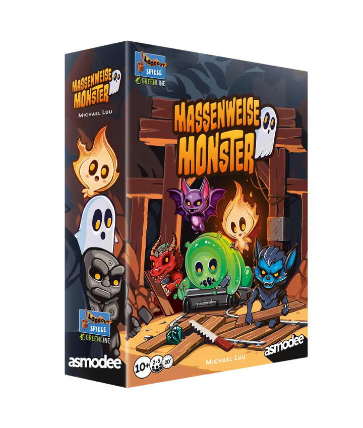 Massenweise Monster (DE) - Lookout Games - Board Games