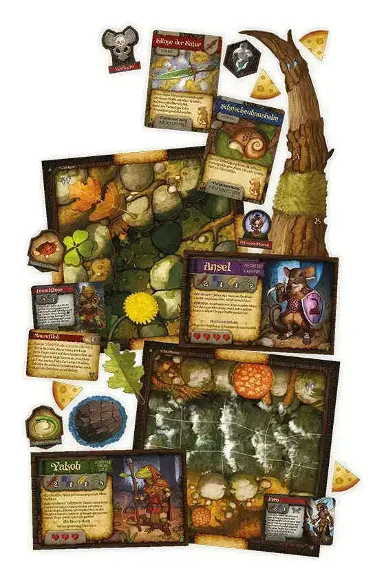 Maus & Mystik: Geschichten aus dem Dunkelwald (DE) - Plaid Hat Games - Board Games