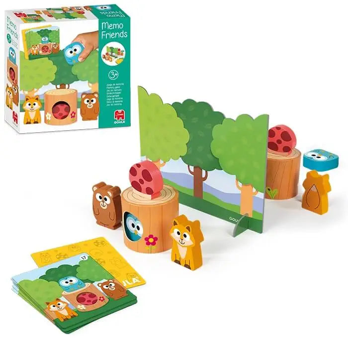 Memo Friends (DE/EN/IT/FR) - Jumbo - Board Games