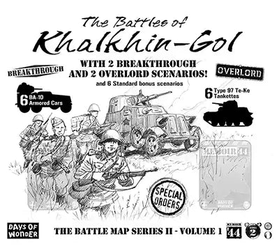 Memoir ’44: The Battle Map Series II – Vol 1 – The Battle of Khalkhin-Gol (EN) - Days of Wonder - Board Games