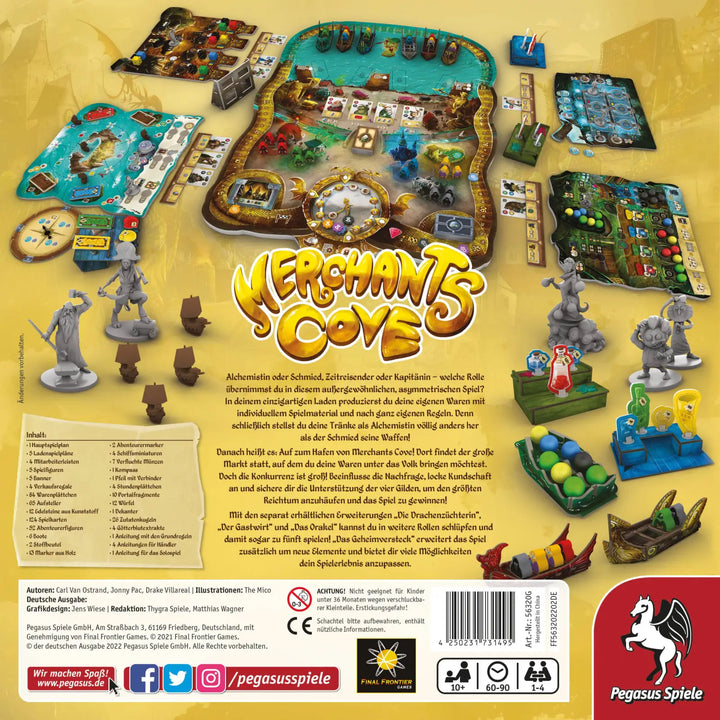 Merchants Cove (DE) - Pegasus Spiele - Board Games