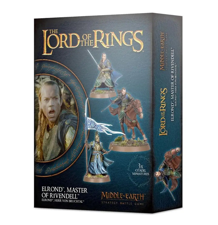 Middle Earth: Lord of the Rings - Elrond Herr von Bruchtal - Games Workshop - Miniature Games