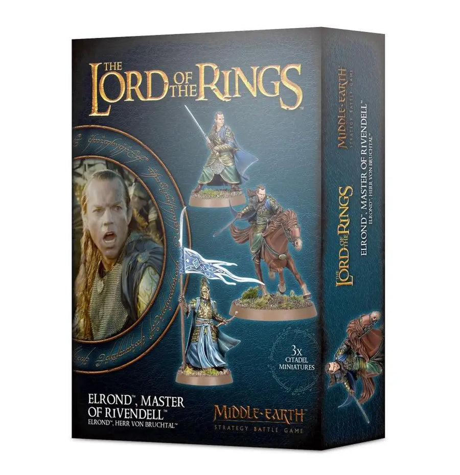 Middle Earth: Lord of the Rings - Elrond Herr von Bruchtal - Games Workshop - Miniature Games