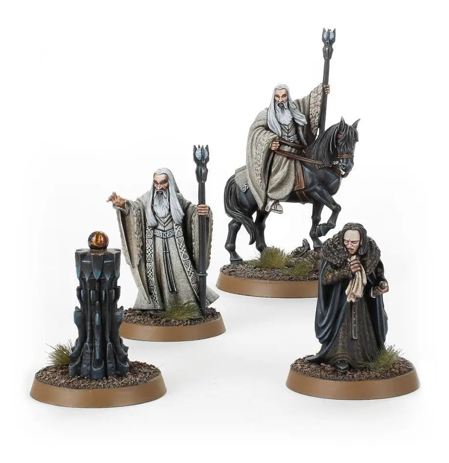 Middle Earth: Lord of the Rings - Saruman der Weisse & Grima - Games Workshop - Miniature Games
