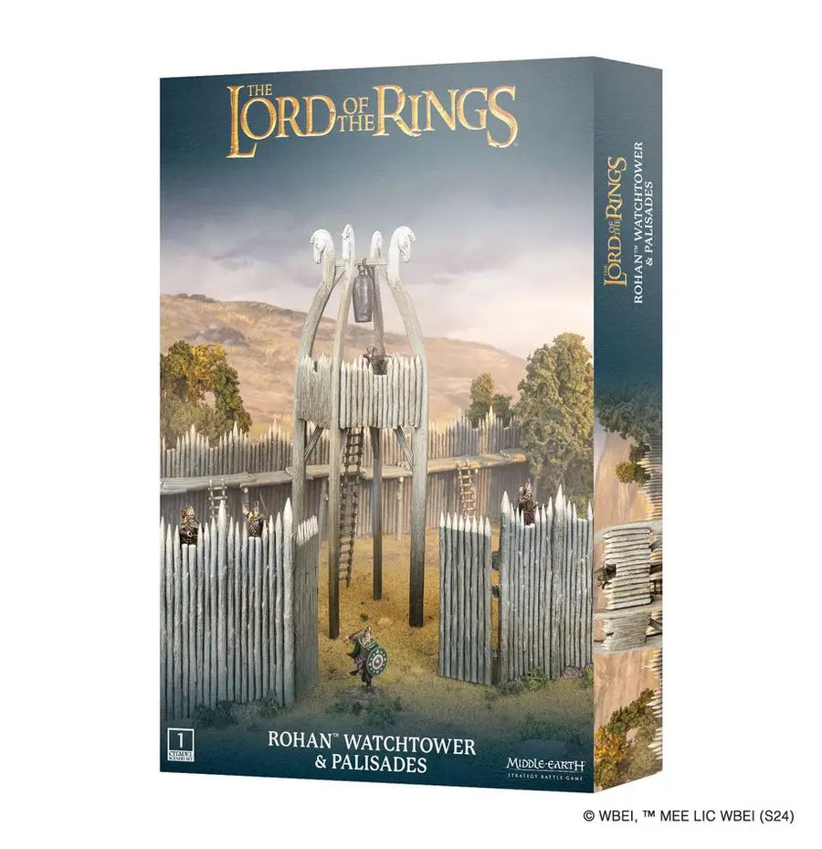 Middle Earth: Lord of the Rings - Wachturm & Palisaden von Rohan - Games Workshop - Miniature Games