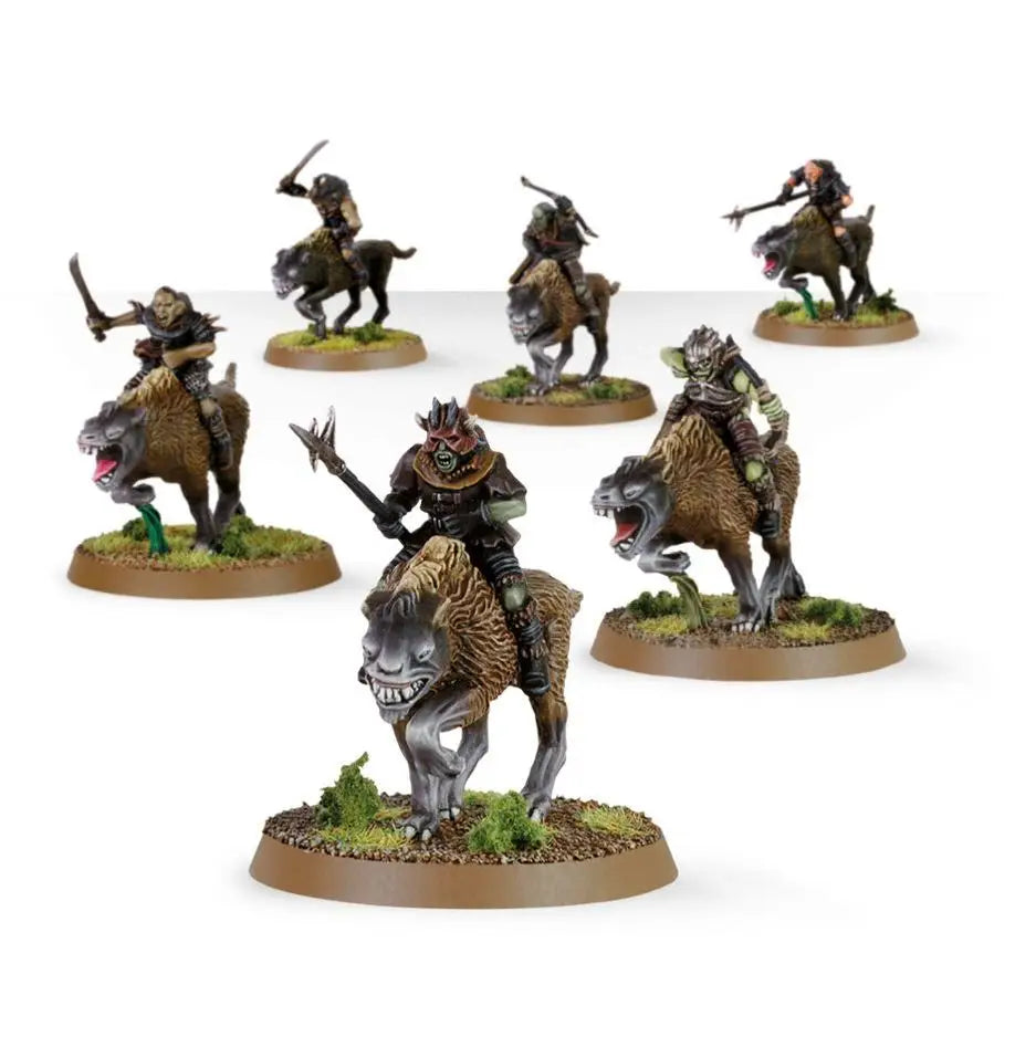 Middle Earth: Lord of the Rings - Warg Riders - Games Workshop - Miniature Games