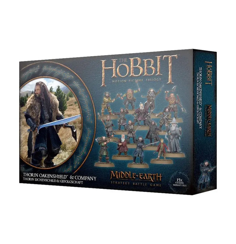 Middle Earth: Thorin Eichenschild & Gefolgschaft (DE) - Games Workshop - Miniature Games