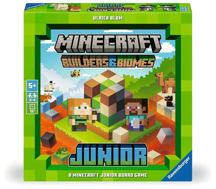 Minecraft: Builders & Biomes - Junior (DE/EN/FR/IT) - Ravensburger - Board Games
