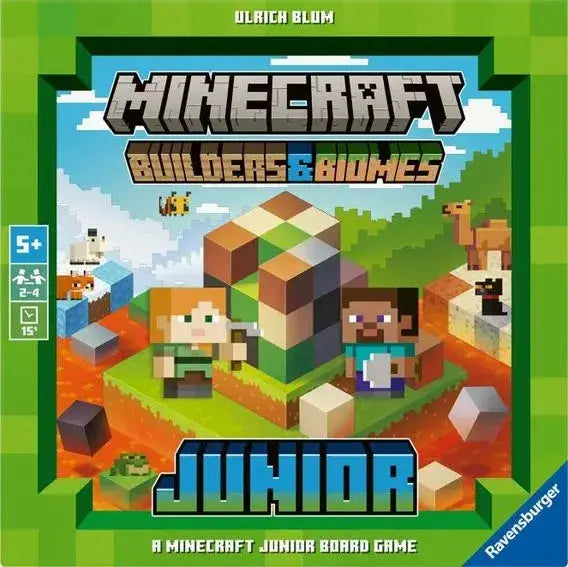 Minecraft: Builders & Biomes - Junior (DE/EN/FR/IT) - Ravensburger - Board Games
