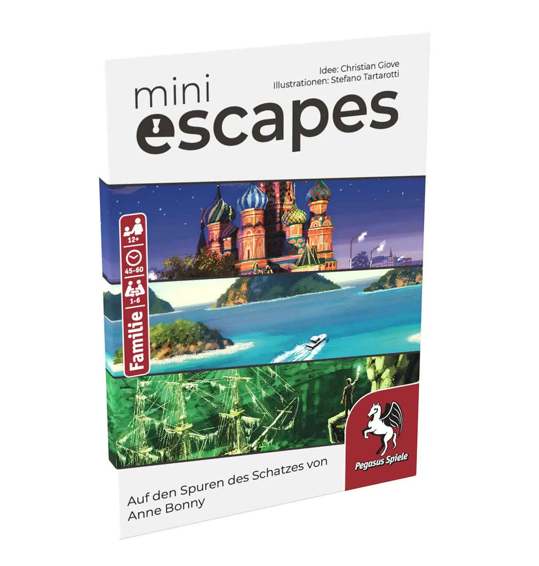 MiniEscapes: Auf den Spuren des Schatzes von Anne Bonny (DE) - Pegasus Spiele - Board Games