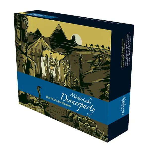 Mörderische Dinnerparty: Der Fluch des Pharaos (DE) - Blaubart Verlags GmbH - Board Games