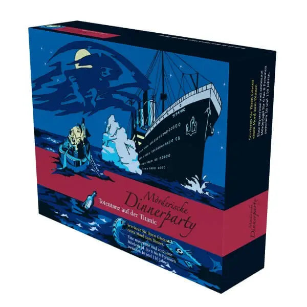 Mörderische Dinnerparty: Totentanz auf der Titanic (DE) - Blaubart Verlags GmbH - Board Games