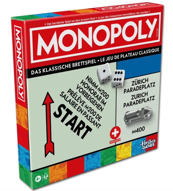 Monopoly: Classic - Schweiz (DE/FR/IT) - Hasbro - Board Games