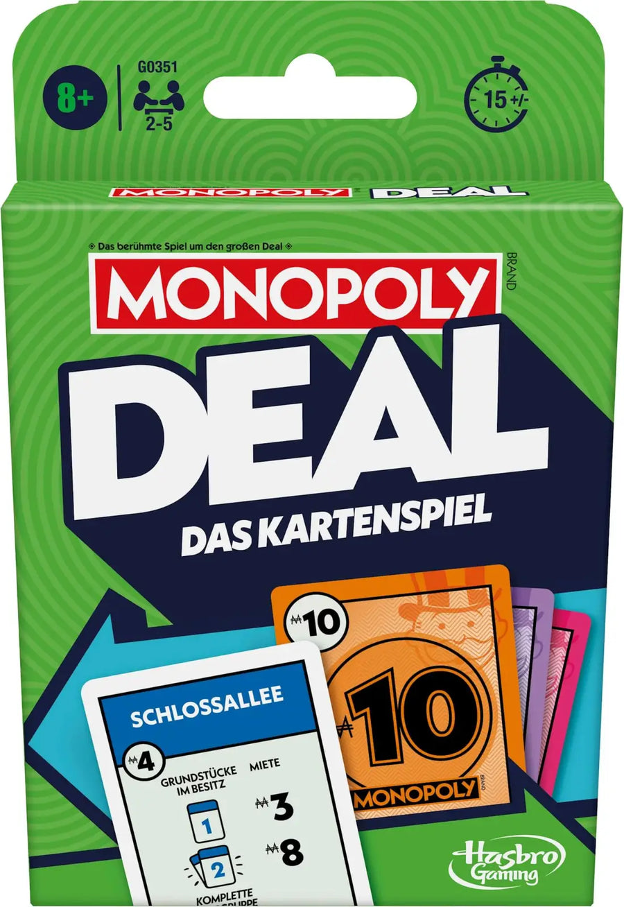 Monopoly Deal (DE) - Hasbro - Board Games