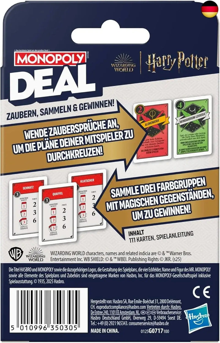 Monopoly: Deal - Harry Potter (DE) - Hasbro - Board Games