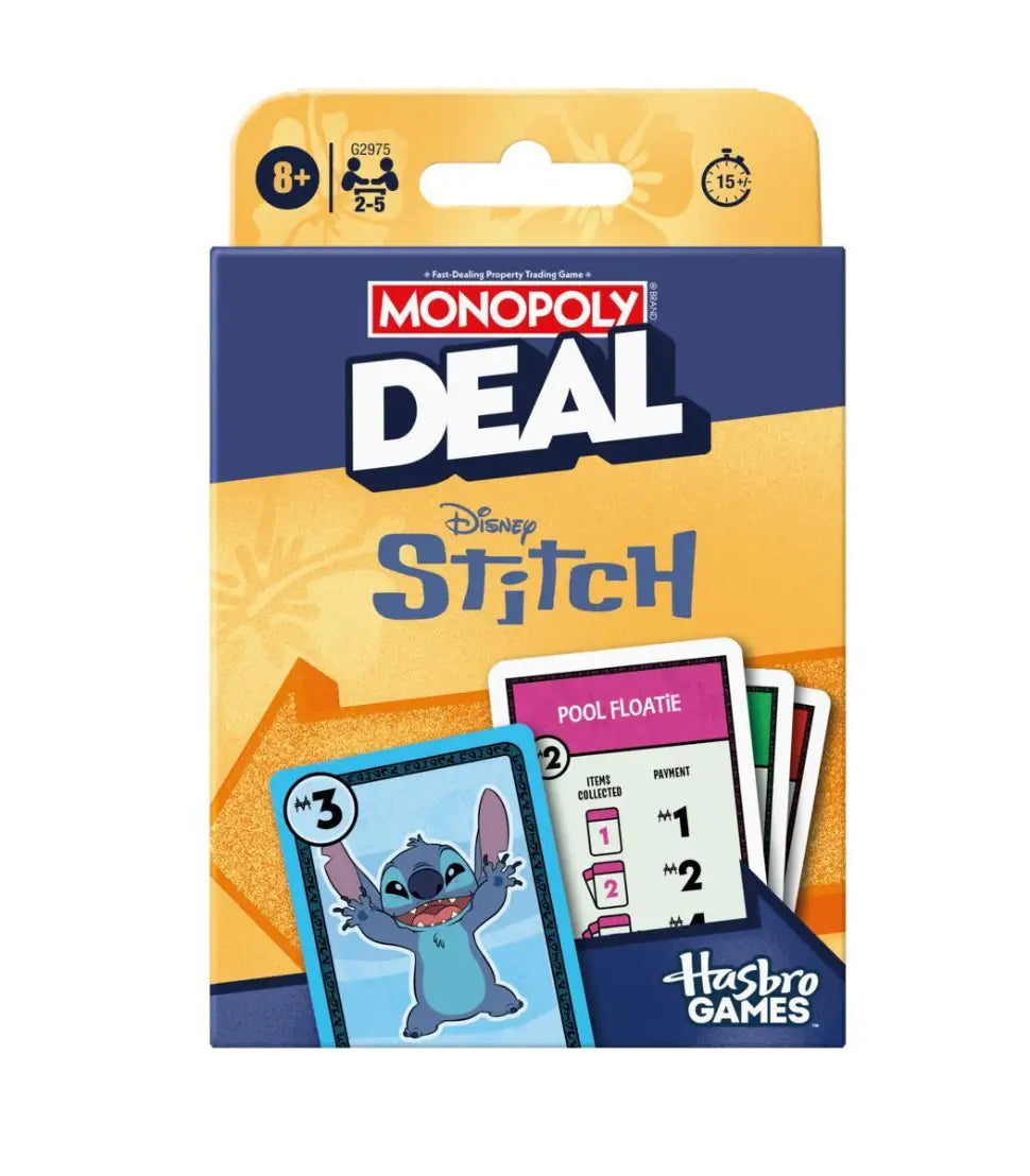 Monopoly: Deal - Stitch (DE) - Hasbro - Board Games