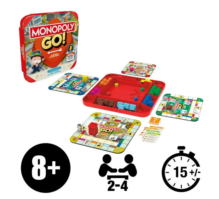Monopoly: Go! (DE) - Hasbro - Board Games