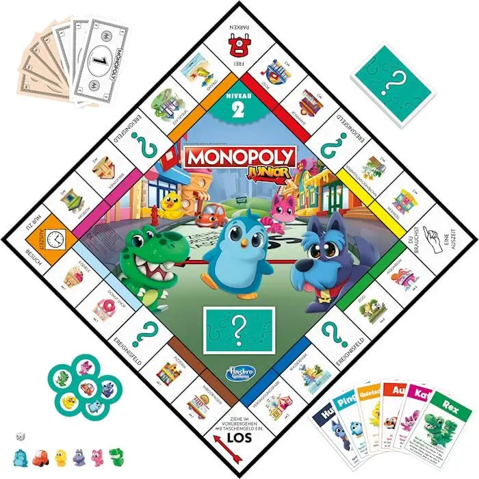 Monopoly Junior (DE) - Hasbro - Board Games