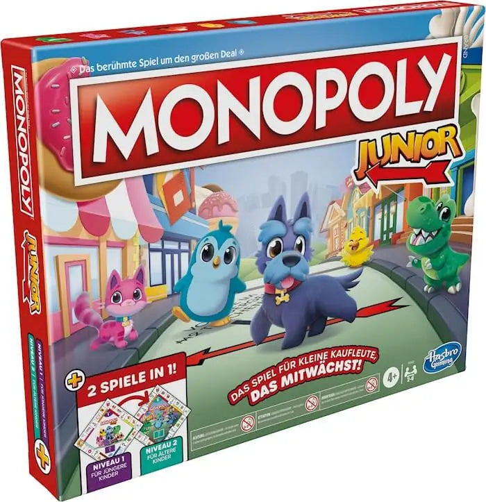 Monopoly Junior (DE) - Hasbro - Board Games