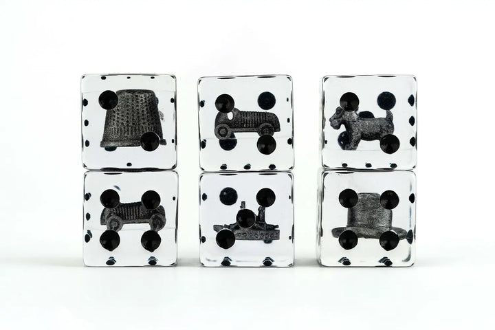 Monopoly: Oversized Dice Set - Token Inclusion - FanRoll - Accessories