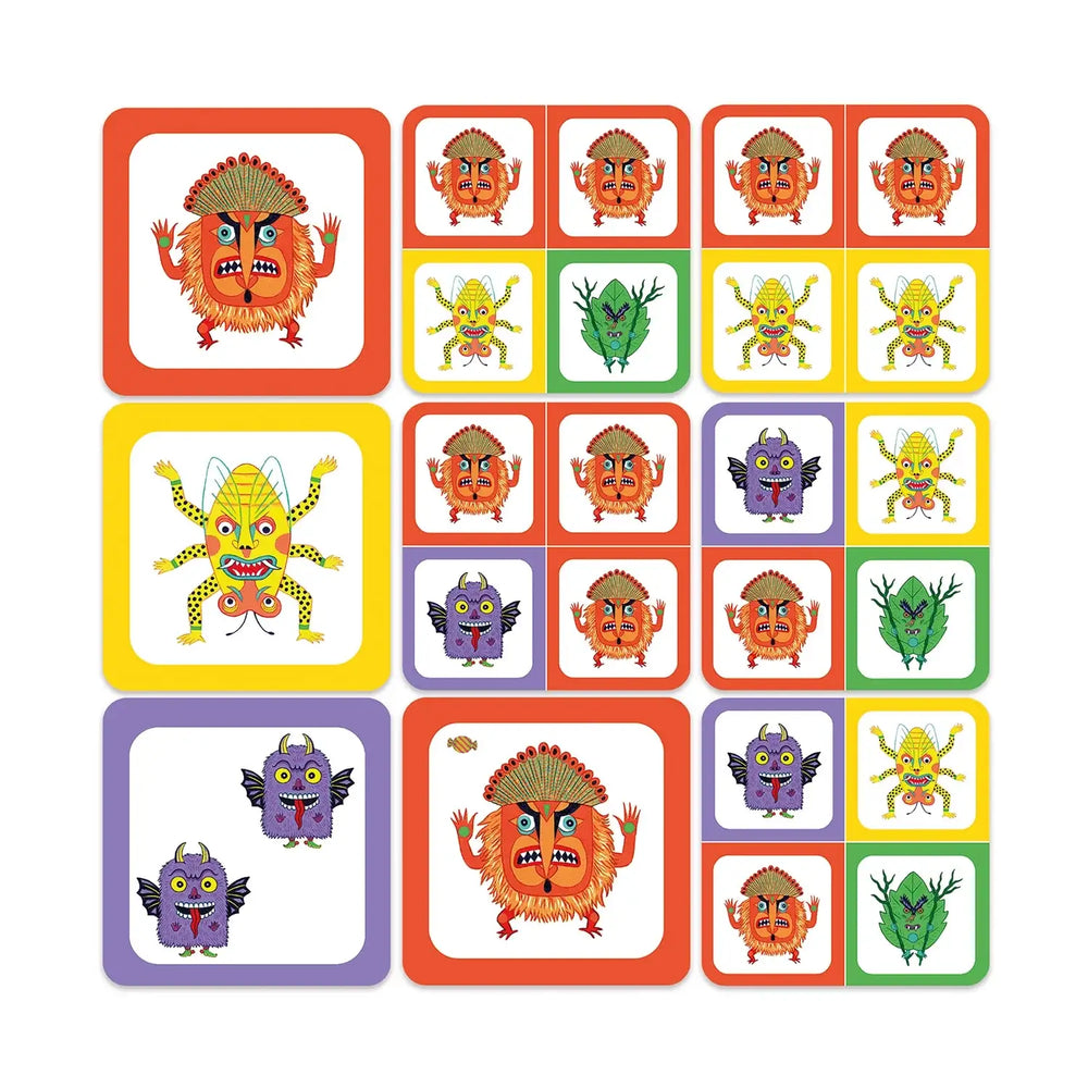 Monstrio (DE/EN/FR) - Djeco - Board Games