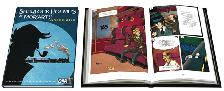 Graphic Novel Adventures: Sherlock Holmes and Moriarty - Associates (EN)