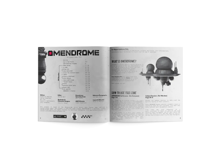 Mothership RPG: Omendrome (EN) - Tuesday Knight Games - Roleplaying Games